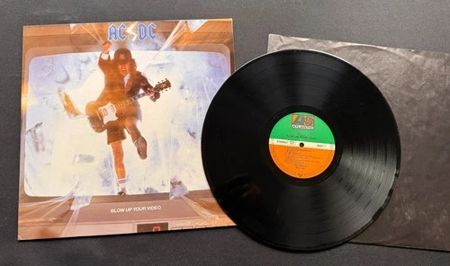 AC/DC Blow Up Your Video EUROPE 1ST PRESS ATLANTIC 1988, PLAYS EX+