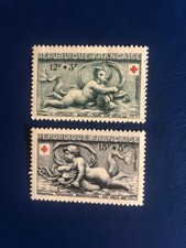france croix rouge de 1952 n°937/938 NEUF XX