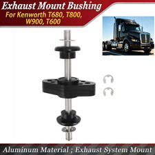 Exhaust Mount Bushing Kit Aluminum Stainless Steel For Kenworth T680 W900 T800