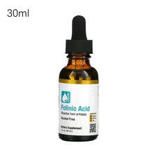 California Gold Nutrition Folinic Acid Alcohol 1oz/30ml