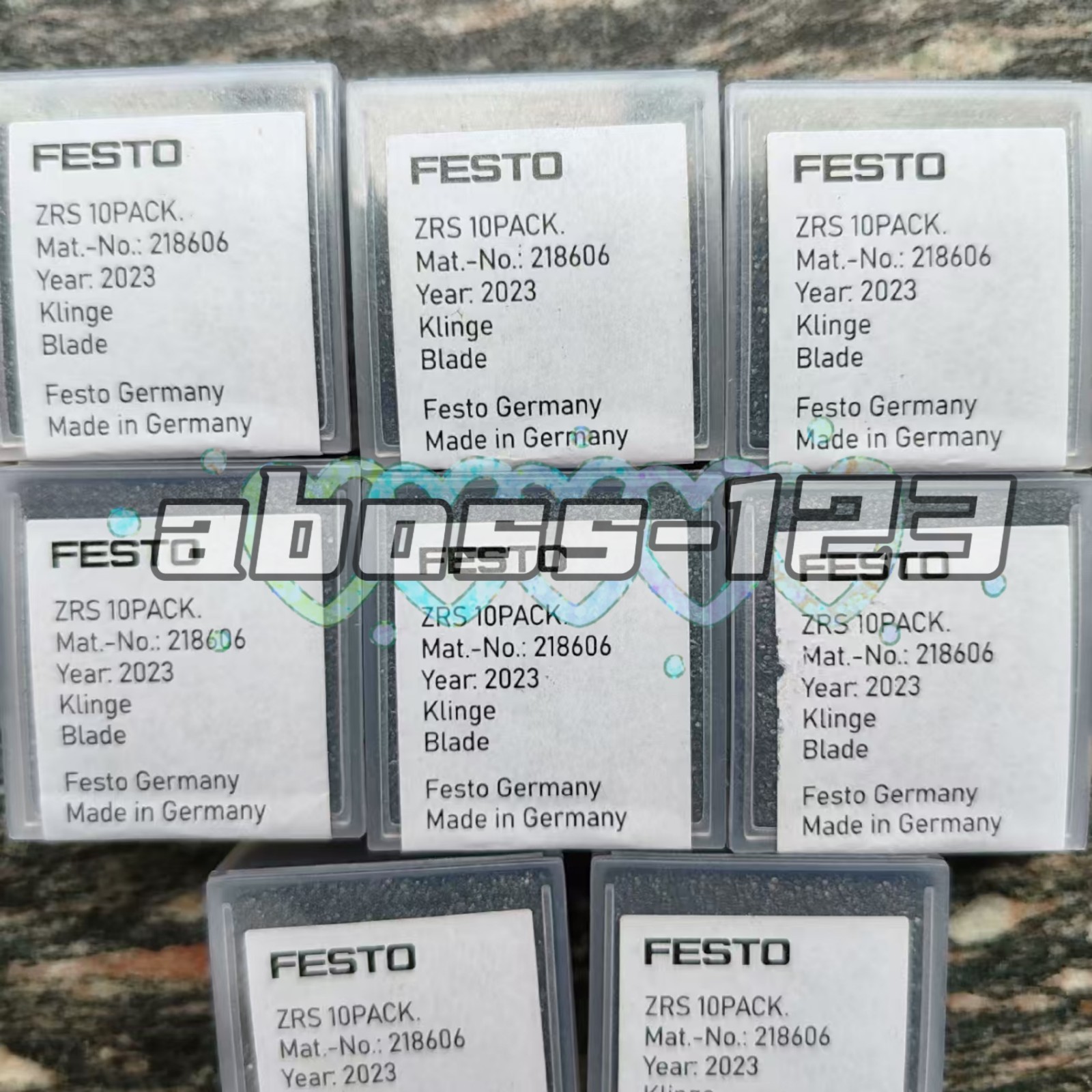 FESTO ZRS10PACK 218606 Pipe Cutter#10pcs New In Box