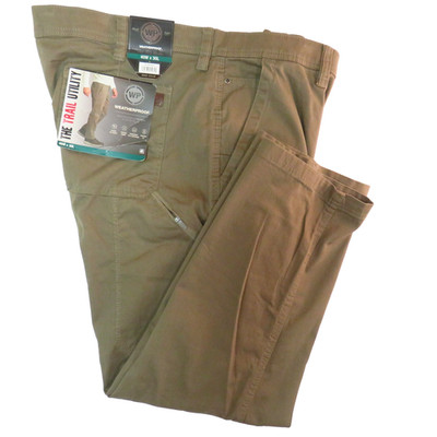Weatherproof Trail Utility Comfort Stretch Pants Mens 40x30 Walnut NEW!