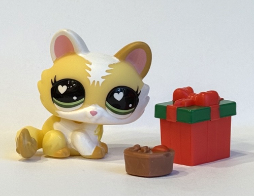 Figurine Littlest Pet Shop #1059 Walking Kitty Cat - Original Hasbro LPS