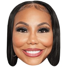 Tamar Braxton Smile Celebrity Mask, Flat Card Face, Fancy Dress Mask