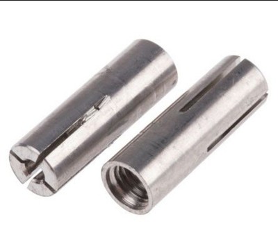 100 pack - 1/4''-20 Drop-In Concrete Expansion Anchor Stainless Steel 304