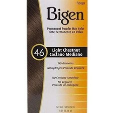 Bigen Permanent Powder Hair Color 46 Light Chestnut