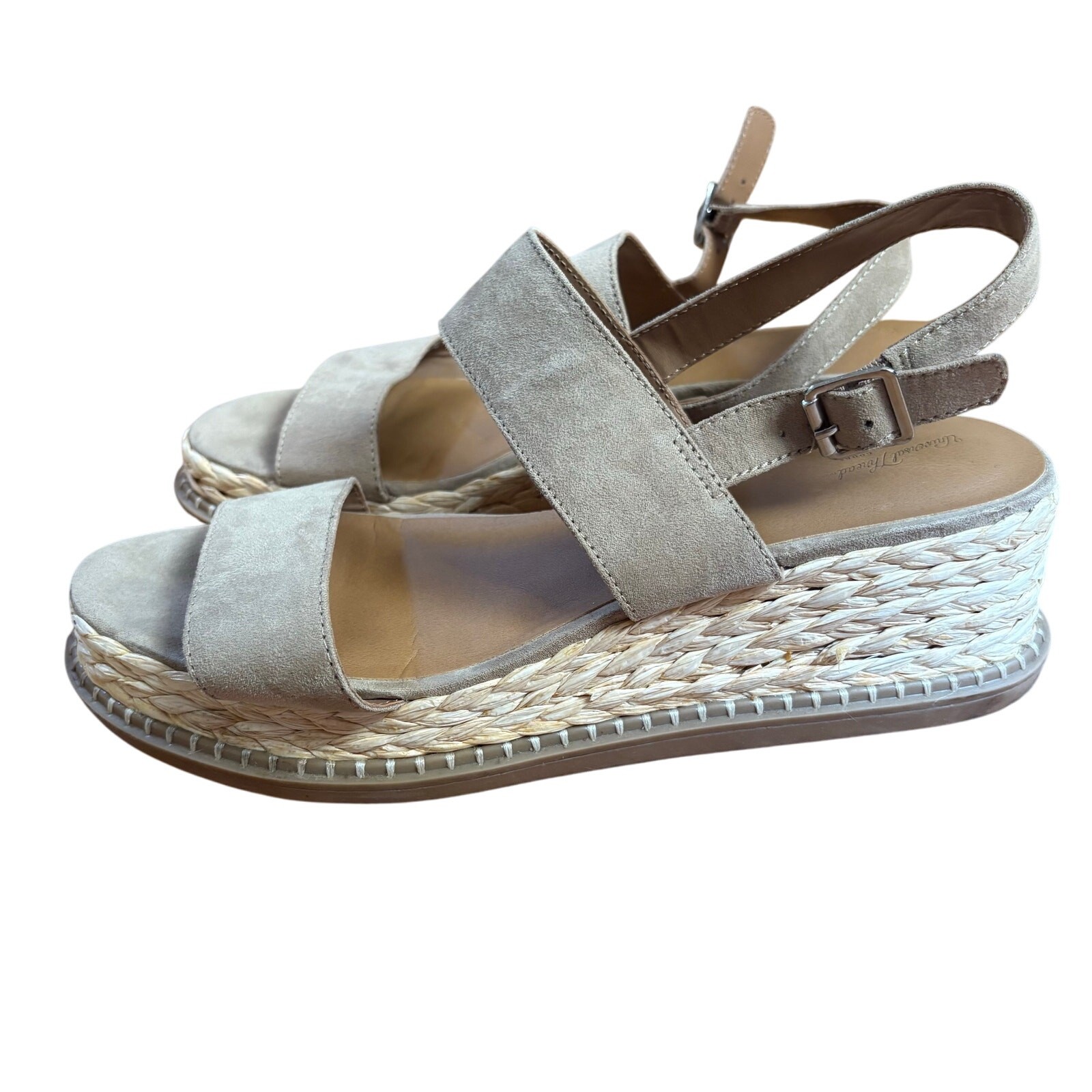 Universal Thread cream espadrille platform double… - image 1