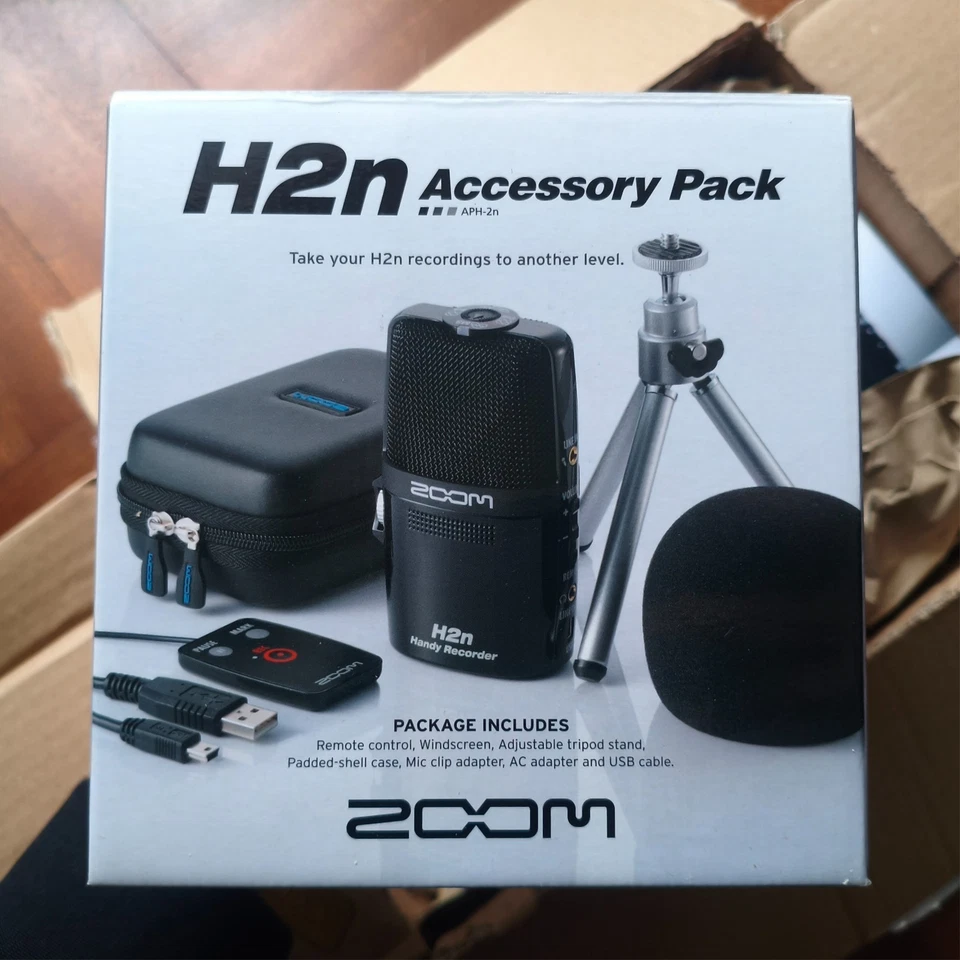 Zoom H2n – Portable Handy Recorder + Accessory Pack -  2 track 24 bit - Immagine 4 di 4