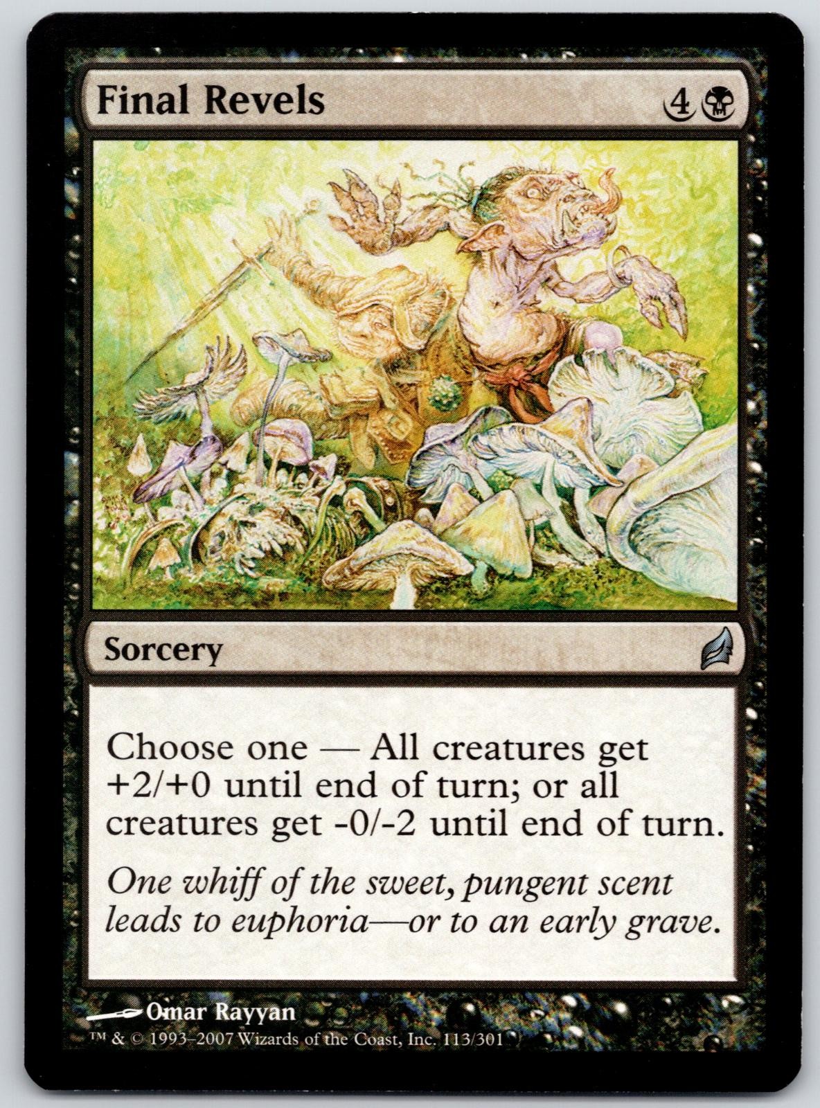 Final Revels 113 Uncommon Lorwyn Magic: The Gathering Near Mint