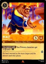 Beast - Gracious Prince 4/204 Rare Fabled Lorcana Lightly Played
