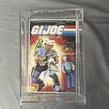 Hasbro ARAH G.I.Joe GiJoe 1983 1985 Sailor Shipwreck 34 MOSC With Acrylic Case