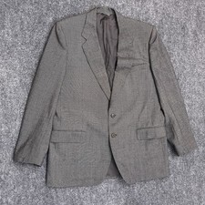 Canali Milano Blazer Mens US 42R EU 52R Grey Wool Suit Jacket