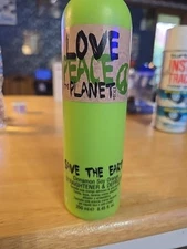 TIGI Straightener and Defrizzer 8.45 Oz Love Peace The Planet Save The Earth 