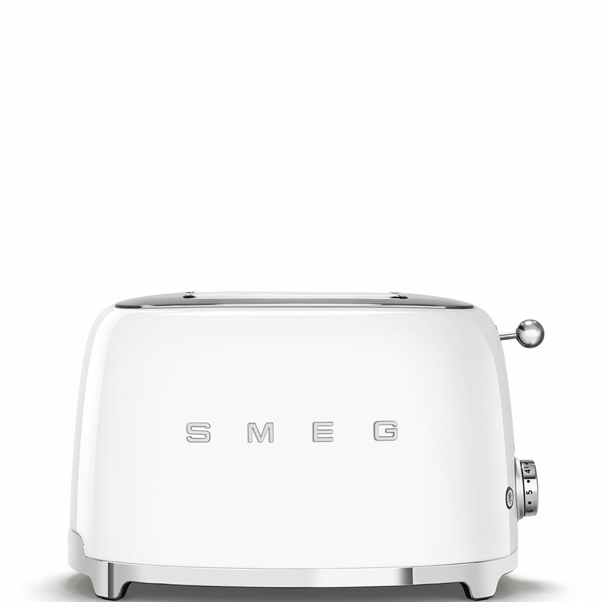 Smeg Toaster TSF01WHEU Weiß 950 W Edelstahl