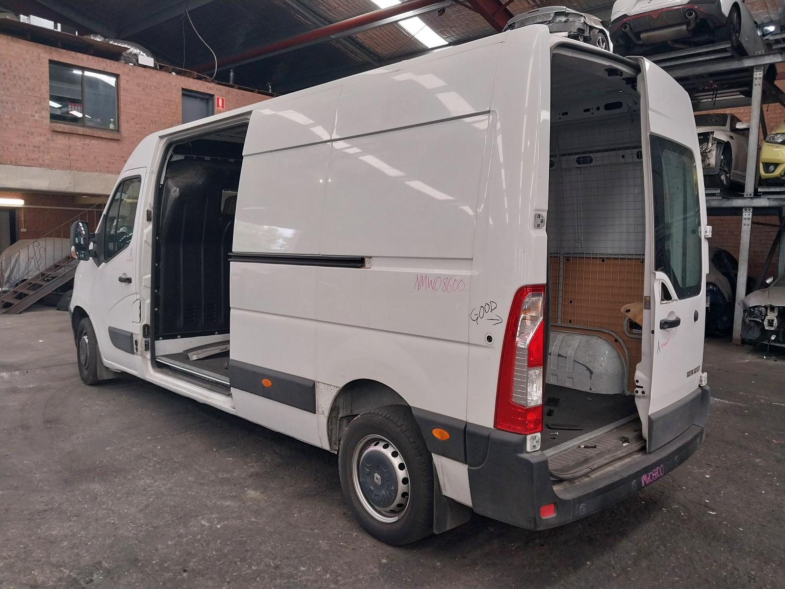 2019 Renault Master HEATER AC CONTROLS NON CLIMATE CONTROL X62 09/2011-09/2019 739308 image 2