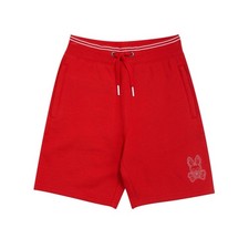 Kids Psycho Bunny Larkin Shorts Red Spice Size 14/16 65