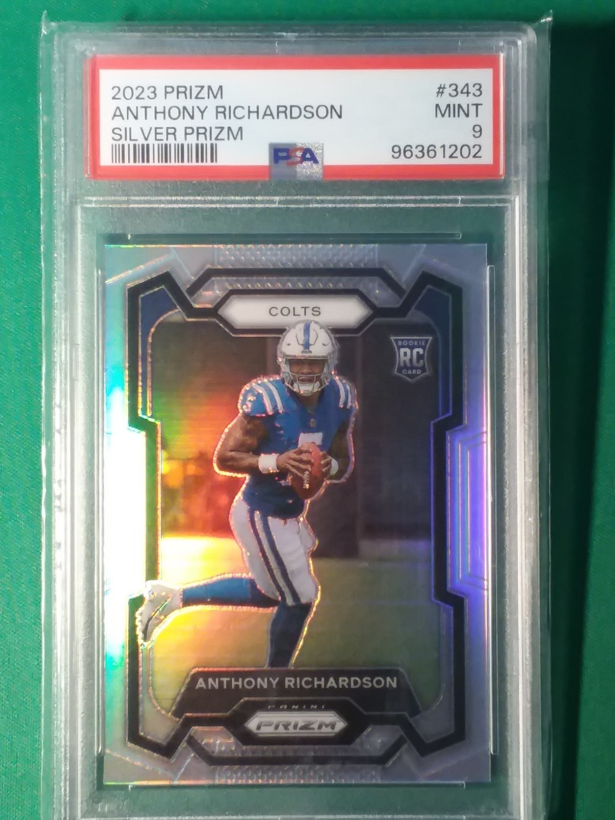 2023 Panini Prizm - Rookies Anthony Richardson #343 Silver Prizm (RC)