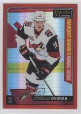 2016 O-Pee-Chee Platinum Marquee Rookies Red Prism 131/199 Christian Dvorak 05xg
