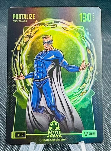 Bo Jackson Battle Arena PORTALIZE Sam LaPorta Battlefoil Glow #BF-117 Power 130