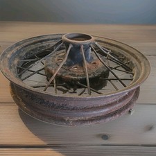 Vgge 1930 1931 Ford Model A 19 Wire Spoke Wheel 5 Lug Original Patina Rat Rod Vgge 1930 1931 Ford Model A 19 Wire Spoke Wheel 5 Lug Original Patina Rat Rod