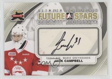 2011-12 ITG Between the Pipes Authentic Goaliegraph Jack Campbell #A-JC Auto 4f5