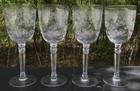 Fostoria "Buttercup" Etched Water Goblets, Set of 4, Excellent Condition, Superb — photo 3