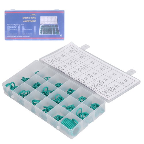 GEERYZHE Rubber O Rings 270Pcs O Rings Seal Gasket Washer Assortment Set Kit - Picture 4 of 12