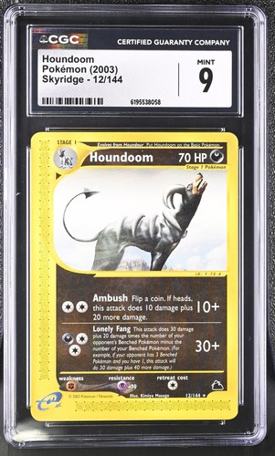 Houndoom graded CGC 9 for sale on eBay