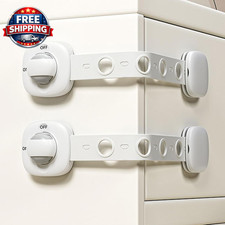 Baby Proofing Child Safety Locks 2 Pack Baby Locks for Furniture Kitchen Ovens T