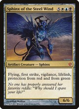 Sphinx of the Steel Wind [Commander 2013] Heavily Played