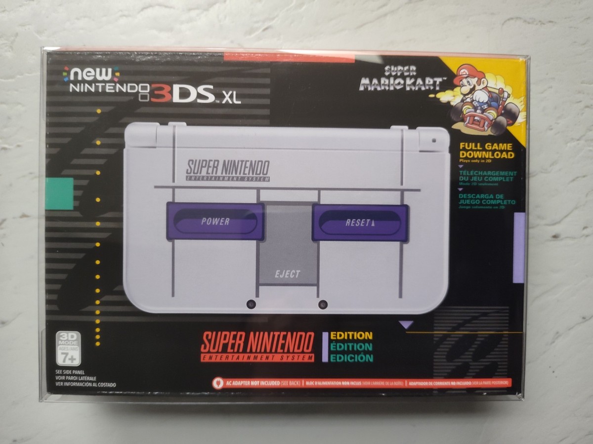 Nintendo New Nintendo 3DS XL SNES Edition Gray 4 GB Handheld 