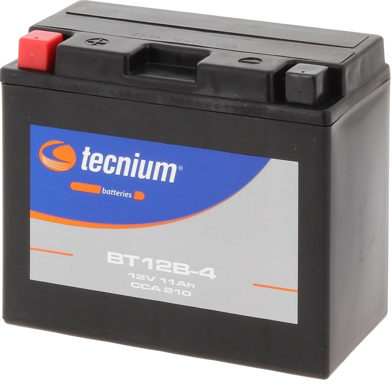 Batterie BT12B-4 TECHNIUM haute performance 10Ah étanche pour deux-roues