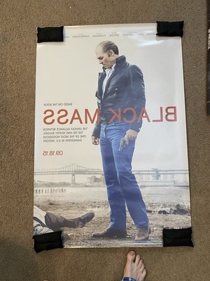 Black Mass 2015 Double Sided Original Movie Poster 27'' x 40''