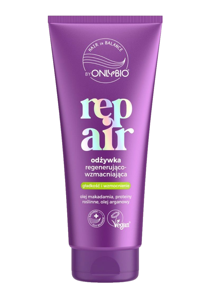 ONLY BIO HAIR IN BALANCE Repair Conditioner, Regenerating/Strengthening, 200ml