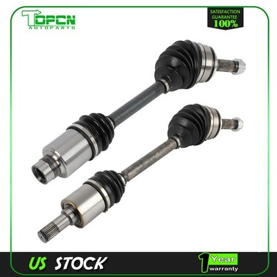 Pair Front CV Joint Axle Shafts For Honda Civic 2006-201 1Hybrid L4 1.3L Petrol