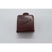 Vintage Metraphot 2 Light Meter with Original Brown Leather Case Photo Accessory