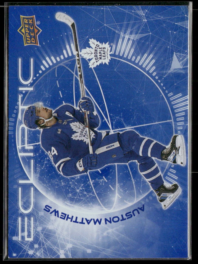 2023-24 Upper Deck #EC-10 Auston Matthews Ecliptic