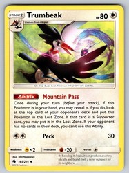 Trumbeak 165/214 Lost Thunder Uncommon