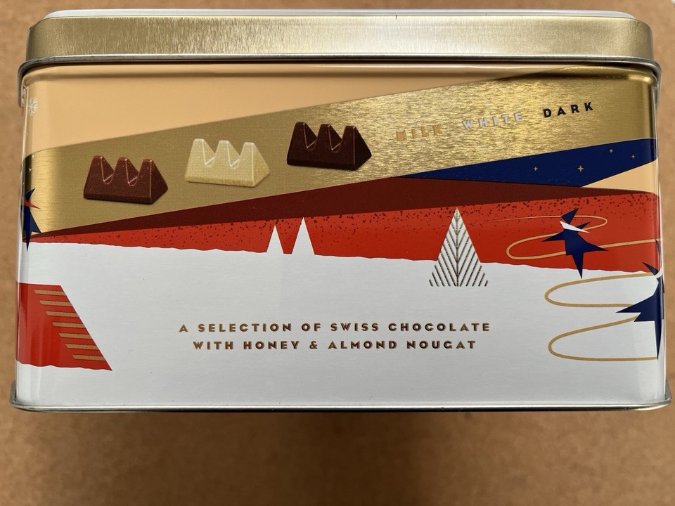 Empty Triangular Toblerone Tin Excellent Condition Collectible Tin ...