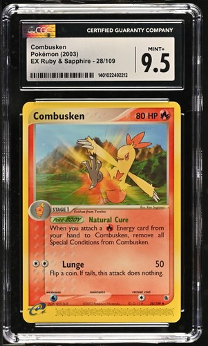Combusken graded CGC 9.5 for sale on eBay