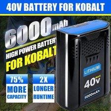 PACK For Kobalt 40V MAX 6.0Ah Extended Run Li-Ion Battery KB440-03 KB540-06 NEW
