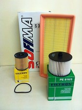 FOR PEUGEOT 407 2.0 HDI DIESEL SERVICE KIT OIL AIR FUEL FILTER