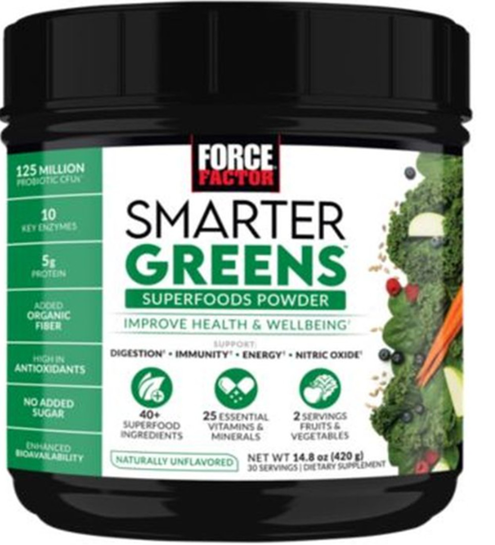 Smarter Greens Superfoods Powder-Enhances Health & Wellness-Unflavored (30 Serv)