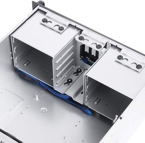 SilverStone Technology RM41-506 4U rackmount Server case with six 5.25" - Picture 4 of 12