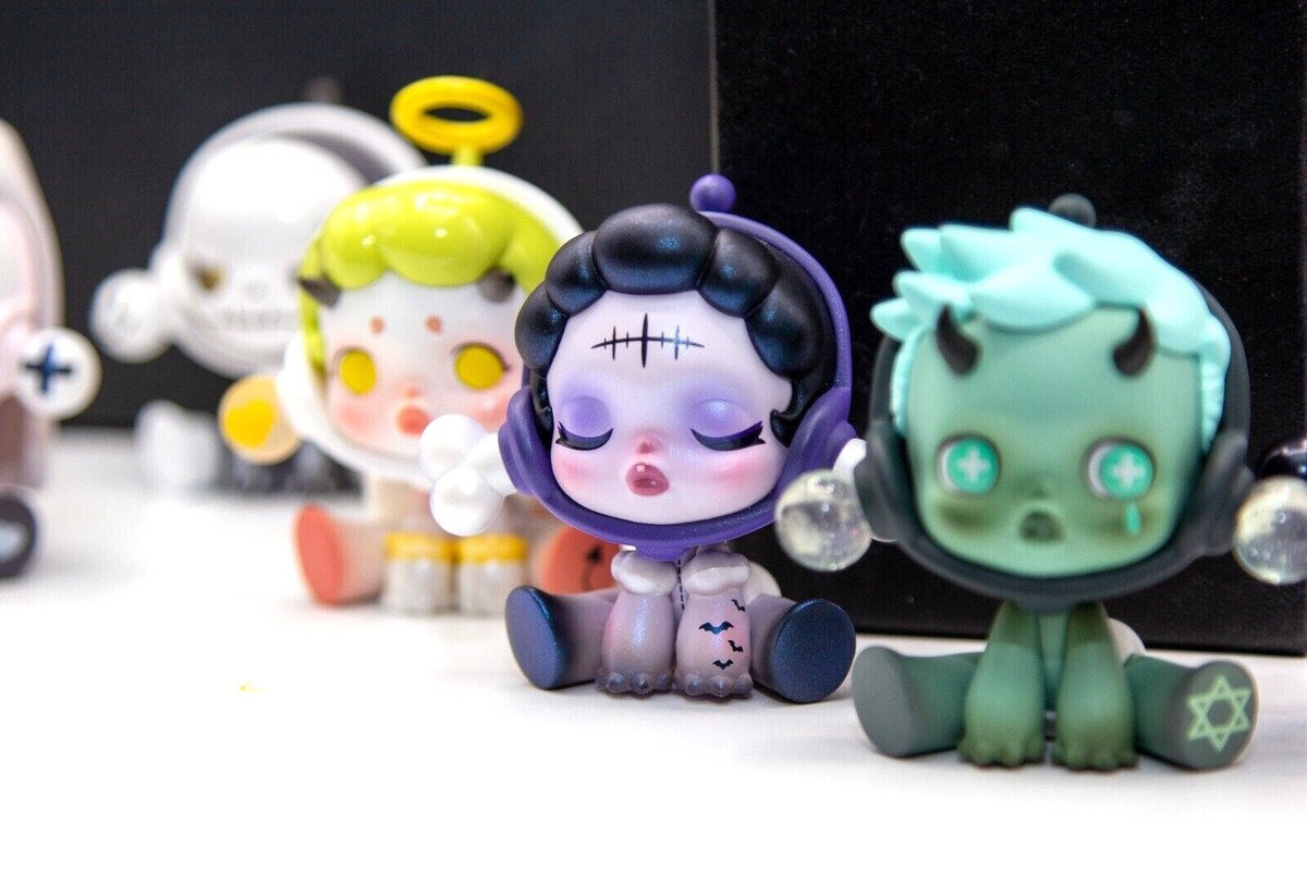 内袋未開封 SKULLPANDA ANCIENT CASTLE 7点まとめ売り Authentic Skullpanda Ancient Castle Series Blind Box
