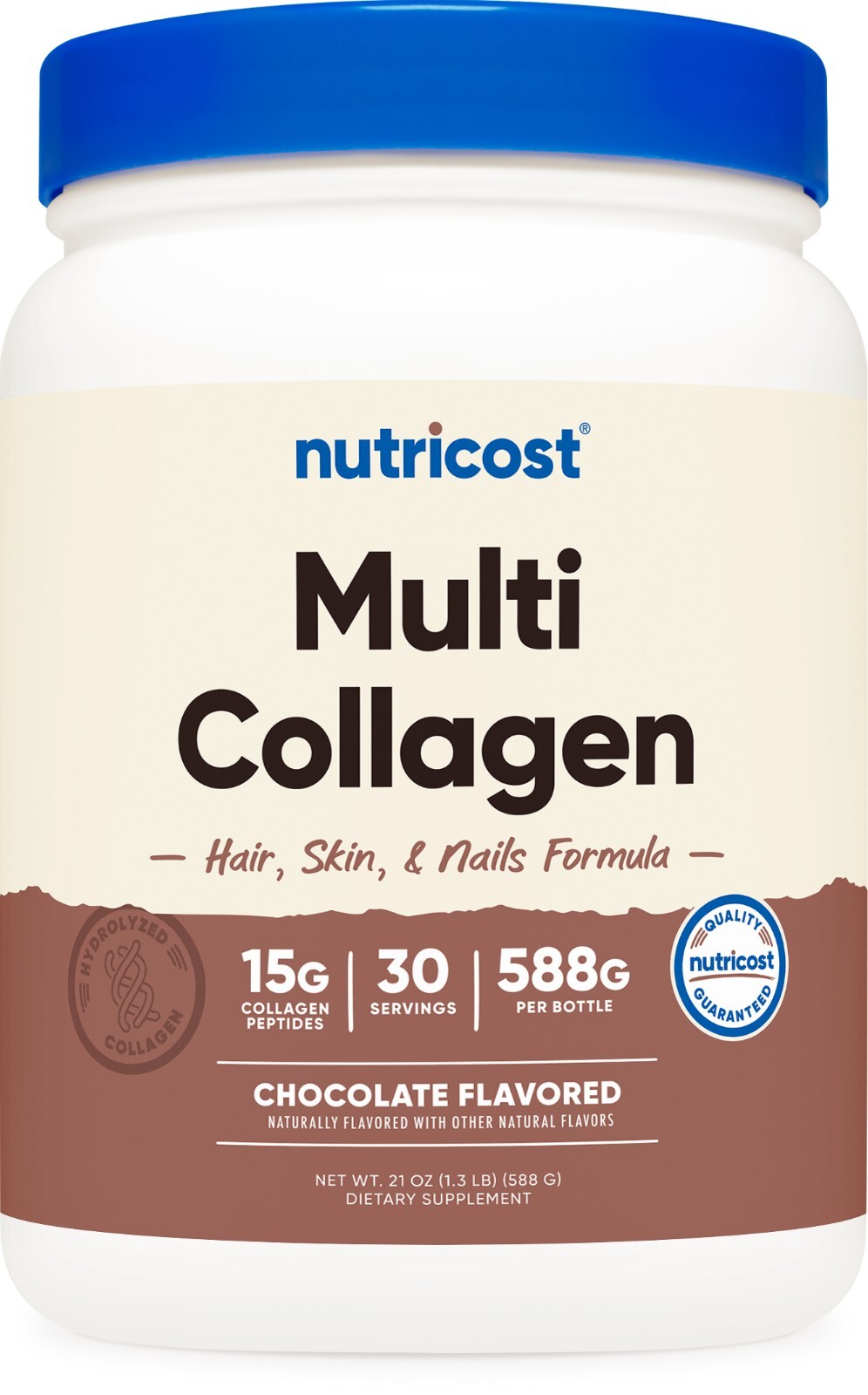 Nutricost Multi Collagen Beauty - Protein Powder молочный шоколад 30 порций 5490₽