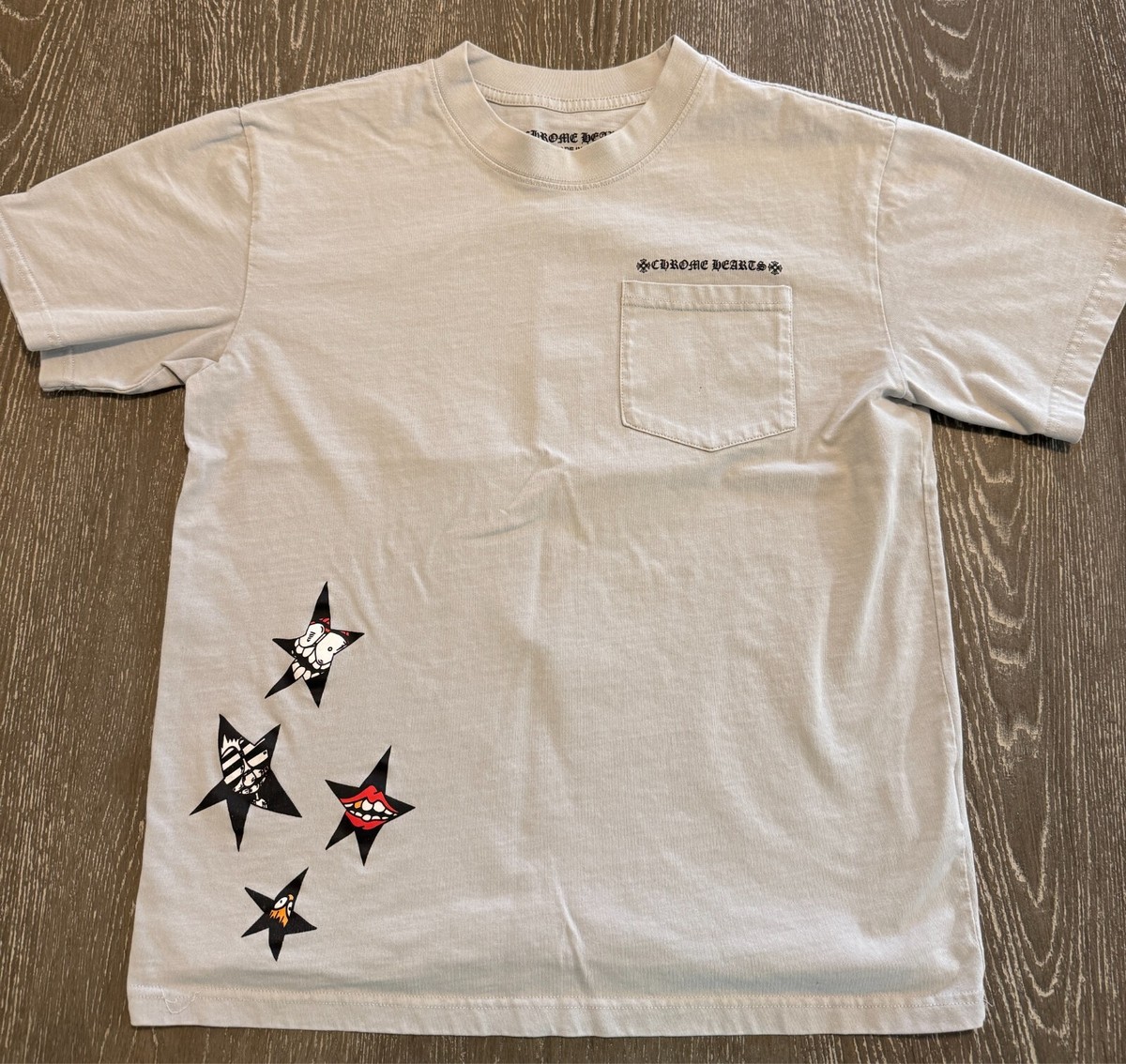 Chrome Hearts Matty Boy Star Suggest Pocket T-Shirt Size Men's S
