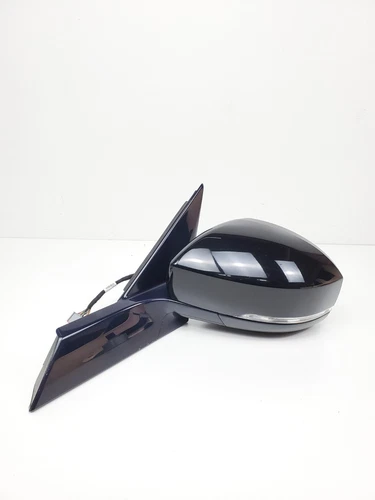 2017-2019 LAND ROVER DISCOVERY LEFT DRIVER SIDE EXTERIOR VIEW MIRROR BLACK OEM 