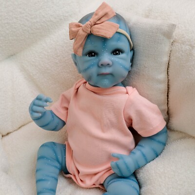 Reborn Baby Dolls Avatar 18in Fantasy Realistic Newborn Doll Full