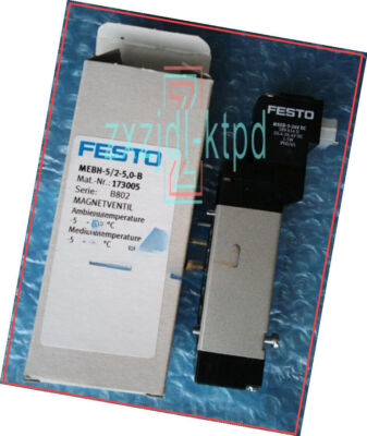 1 PCS NEW IN BOX FESTO solenoid valve MEBH 5/2 1/8 P B 173006 Rapid